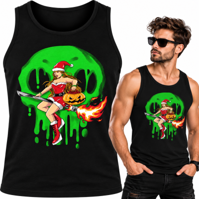 TANK TOP  ŚWIĄTECZNY MOON WITCH